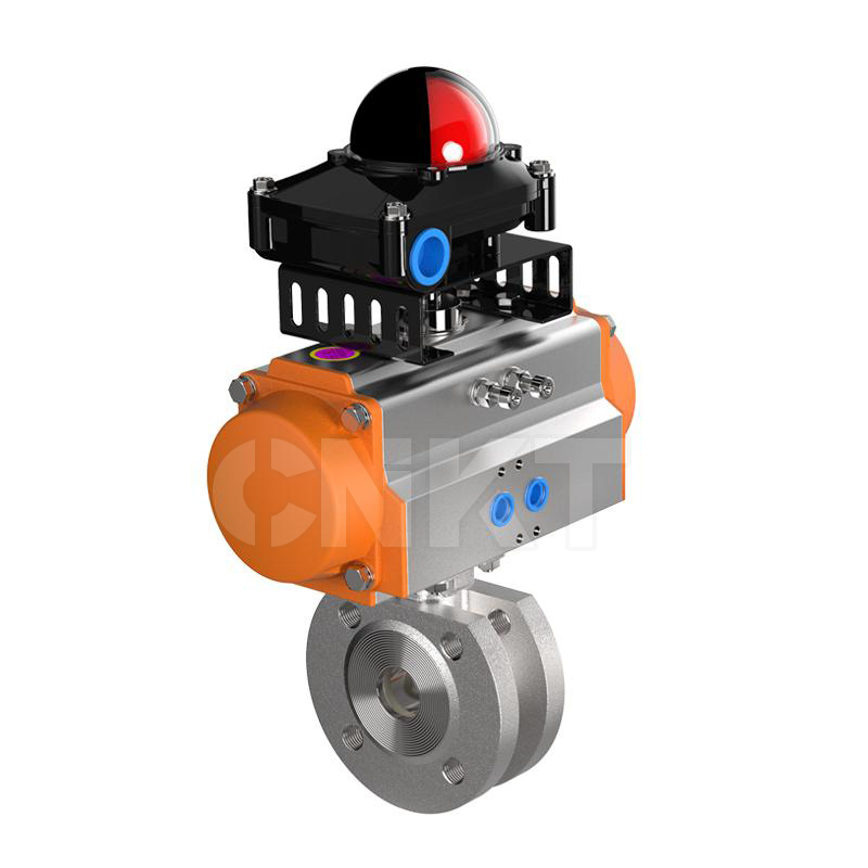 Thin high platform ball valve